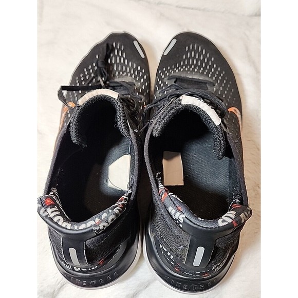 Nike Free Run Just Do It 2018 BLACK Fitness Workout Sneakers Shoes Mens‎ 11 - Picture 6 of 8